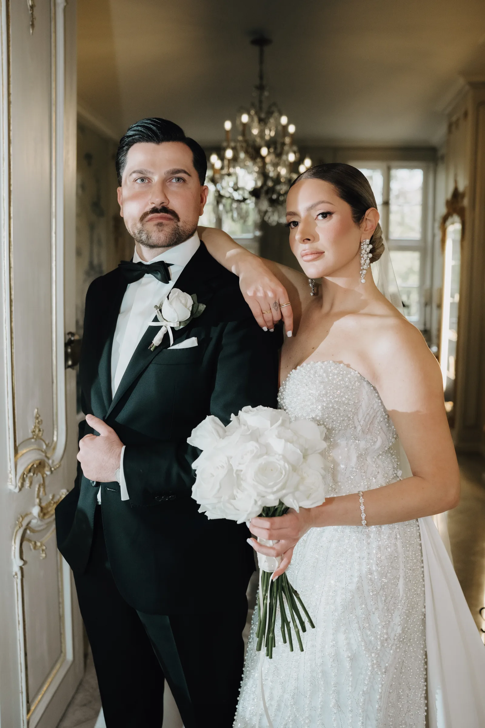 Aycan und Ergin – Brautpaar Portrait Schlossresidenz Garbsen